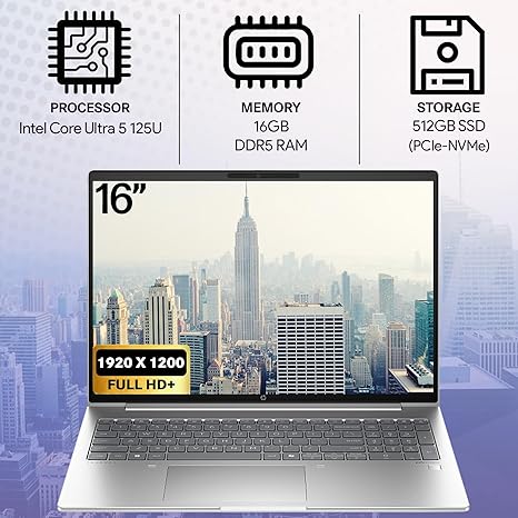 81fm8JR7JTL._AC_SX466_ HP 440 G11 Laptop - Intel Core Ultra 5 125U, 16GB RAM, 512GB SSD